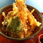 Shikigosai Kiwa - 海老天丼（1,500円）