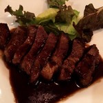 バルンバルン - 「イベリコ豚肩ロースのソテー 〜バルサミコソース〜」
豚の甘みと大好きなバルサミコのソースがたまらなく・・・・幸せな美味しさっ！