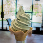 工房レストラン wakuden モーリ - MORＩオリジナル「桑さんしょう」ソフトクリーム