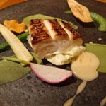 COLK  - 真鯛の炭火石焼き　アンチョビのブールブランソース