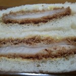 スーパーセンタートライアル - 料理写真:カツサンド