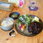 ジャム cafe 可鈴 - 週替わりランチ(1,050円)