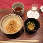 陶然亭 - じゃこご飯