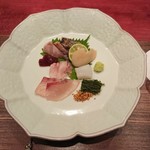 陶然亭 - お造り七種