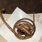 にょろ助 瓢六亭 - 霞ヶ浦の霞ヶ浦の天然鰻の骨せんべい