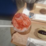 トラヤあんスタンド - 氷イチゴあんこ