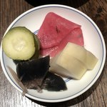 にょろ助 瓢六亭 - お漬物