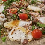 ビーダブリュー カフェ - あぶり水ダコのカルパッチョ