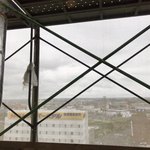 ホテルクラウンヒルズ - お席からの眺め(外壁工事中)