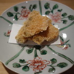 蝦夷アワビ香煎揚げ