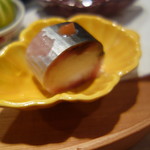 壽山 - 八寸：鯖寿司