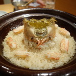 壽山 - 毛蟹のご飯