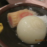 でんでんむし - 玉葱とナルト