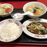 中国家庭料理 上海や - 日替りランチ720円 税込