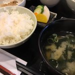 串匠 - ご飯とお味噌汁・お漬物