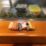 魚国寿司 - ランチにぎり1.5人前950円