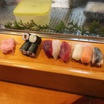 Uokuni Zushi - ランチにぎり1.5人前950円