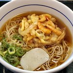 なか卯 - かき揚げそば