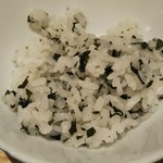 日本そば 一ノ瀬 -                                              わかめご飯