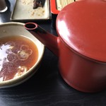 大清水 - そば湯