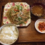 稲香村 - 野菜炒め定食