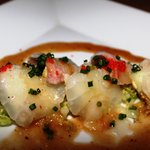 かわず - 8/20　マグロと野菜の生春巻き