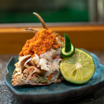 寿司栄 - 2018.8 試験操業の香箱蟹