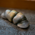 寿司栄 - 2018.8 新子4枚づけ