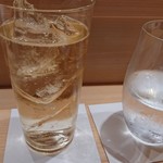 鮨 つぼみ - ハイボール