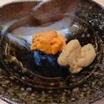 鮨 つぼみ - 雲丹