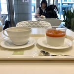 カフェ・ディ・フェスタ - アメリカン、絹ごし杏仁ダブルオレンジ 2017/06/14