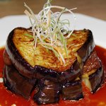 かわず - 8/20　茄子ステーキ（今回特別品）