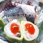 寿楽 - 蝦蛄　秋刀魚