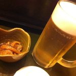 幸寿し - 生ビール