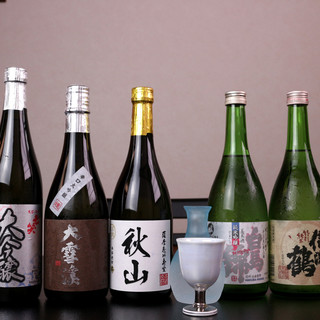 ◇Dassai, Masumi, etc.◇We offer a variety of local sake that goes well with the dishes. About 17 to 18 types.