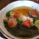 南部屋路ばた - 限定麺「冷やし海苔そば」（2018年8月29日）