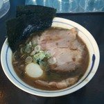 Menyaseiunshi - 焼きアゴ正油らぁ麺(多加水ピロピロ麺)