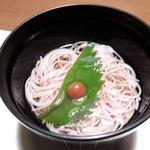 摘み草の宿 こまつ - 紫蘇そうめんのお吸い物