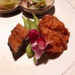 摘み草の宿 こまつ - ちぎり 鰻 枝豆