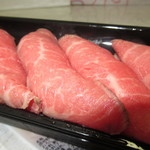 居食屋 浅伊 - ザブトンローストビーフにぎり　１０８０円（税込）のアップ【２０１８年８月】