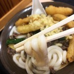 牧のうどん - ふわっとしていますがコシがあるうどんです