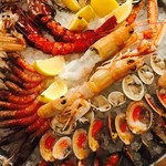 Trattoria Il Marinaio - 海老と貝をレモンで