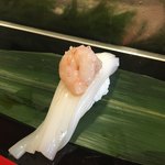 鮨のしおがま - イカとエビ