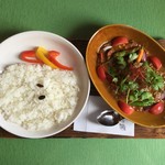 スプーンソング - タミルスパイスのプラウン(エビ)カレー/\1,300