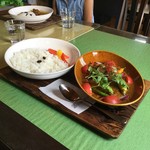 スプーンソング - タミルスパイスのプラウン(エビ)カレー/\1,300