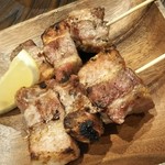 野菜巻き串バル ぽっぽ - 豚バラ(厚切り！)