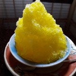 摘み草の宿 こまつ - かき氷レモン