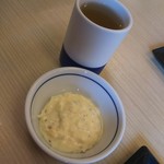 とんかつ　かつや - タルタルソースとお茶