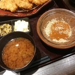 Tonkatsu Hamakatsu - 赤みそ汁、ごまだれ【2018.7】