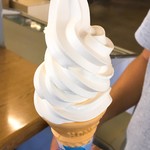 忠ちゃん牧場 - ソフトクリーム 350円